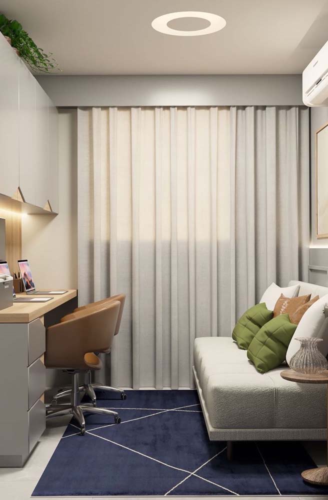 Sofá para escritório: como escolher, dicas e incríveis modelos