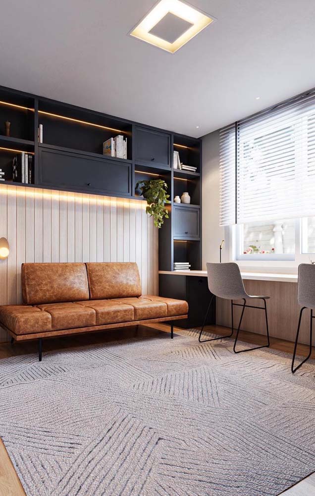 Sofá para escritório: como escolher, dicas e incríveis modelos